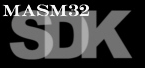 Masm32 SDK