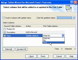  Merge Tables Wizard for Microsoft Excel