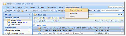  MessageExport for Outlook