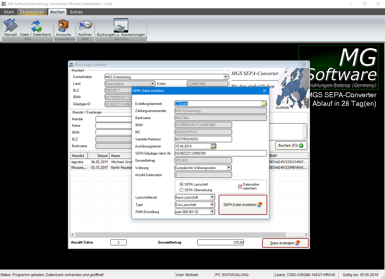  MGS SEPA Converter