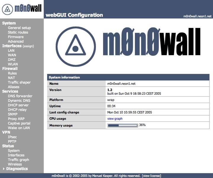  Monowall (m0n0wall)