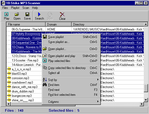MP3-Scanner