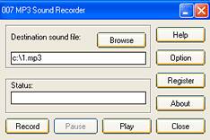  MP3 Sound Recorder