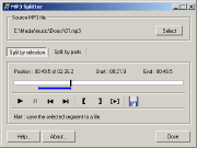 MP3 Splitter