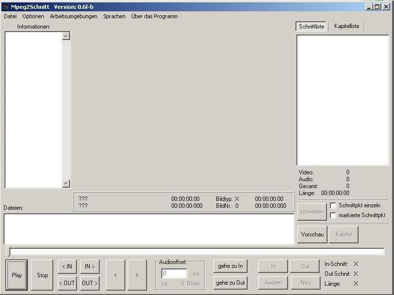  Mpeg2Schnitt