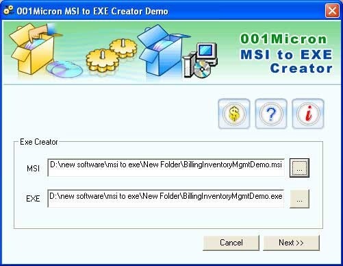 MSI to EXE Converter