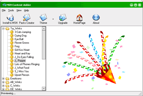  MSN Content Adder