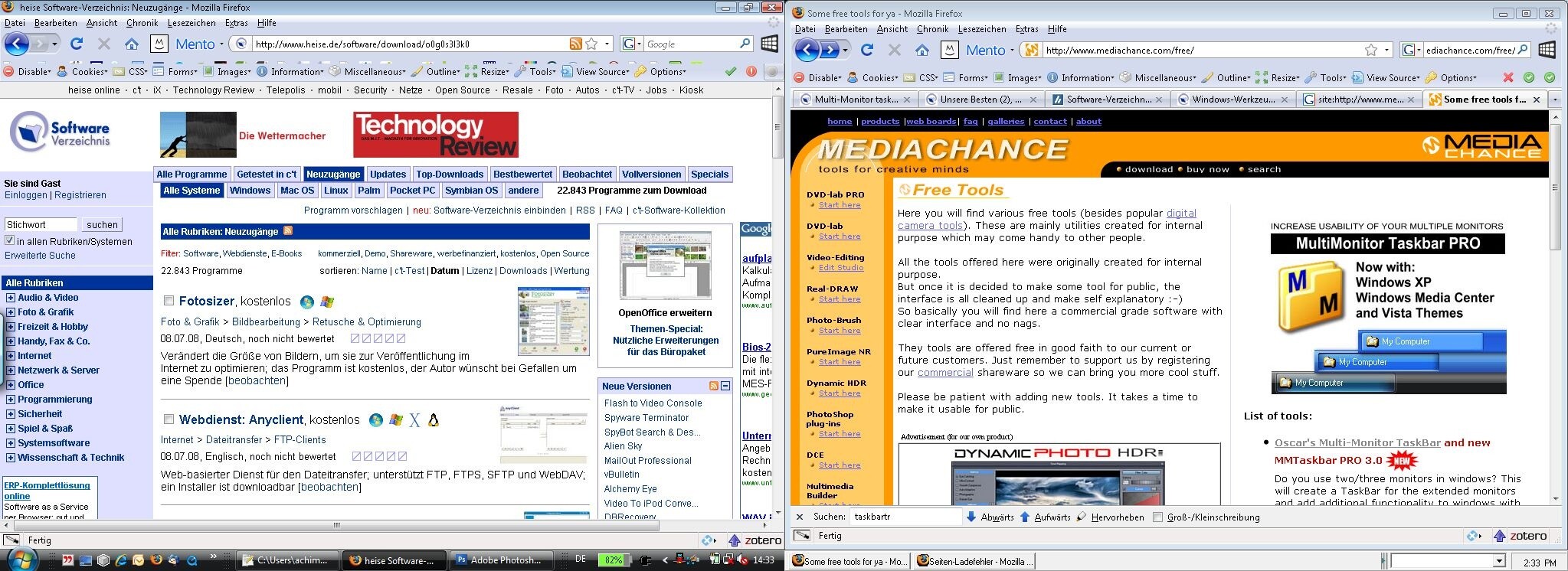  Multi-Monitor TaskBar
