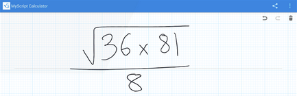MyScript Calculator