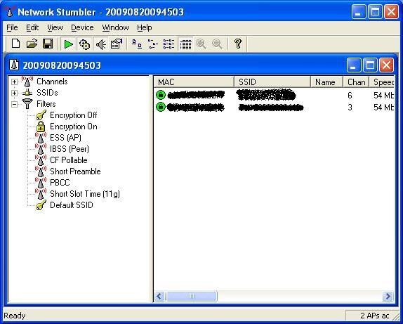  Net Stumbler (netstumbler)