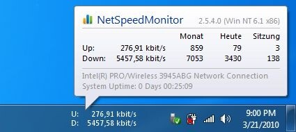 netspeedmonitor test online