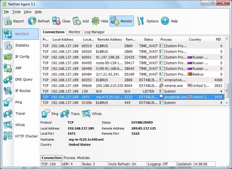  NetStat Agent Portable