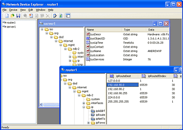 Network Device Explorer