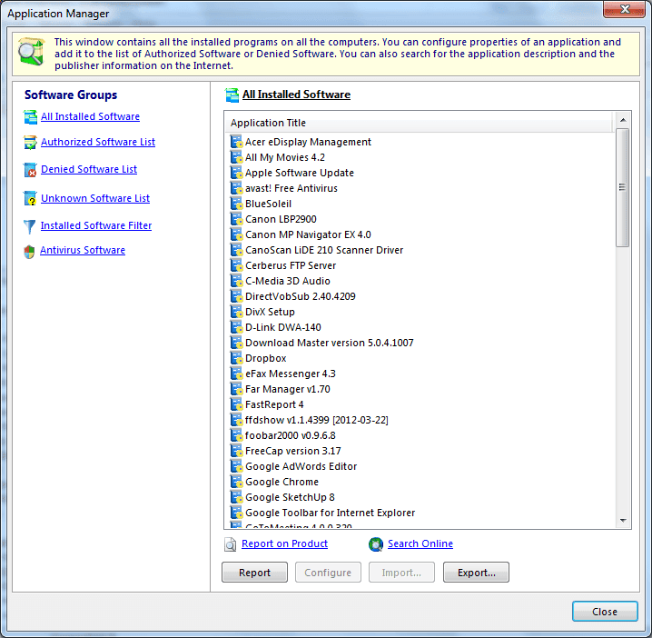  Network Inventory