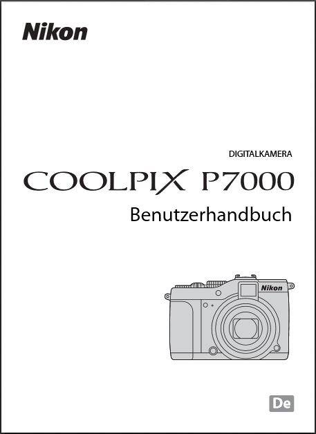 Nikon COOLPIX P7000 Handbuch