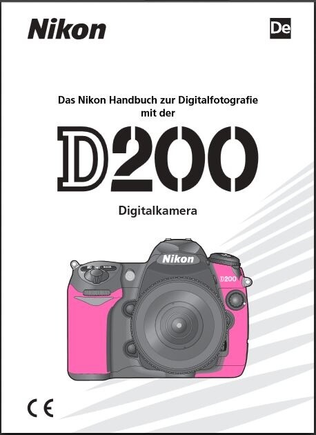Nikon D200 Handbuch
