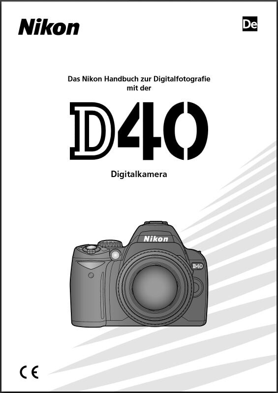 Nikon D40 Handbuch