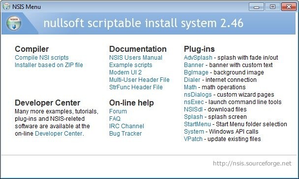 NSIS (Nullsoft Scriptable Install System)