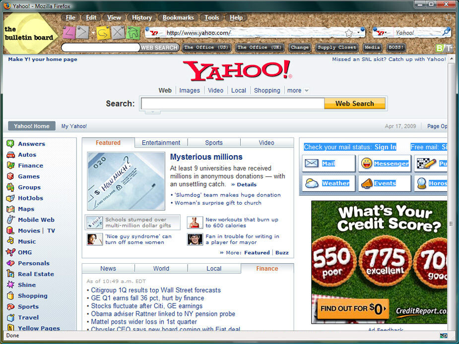  Office Firefox Theme