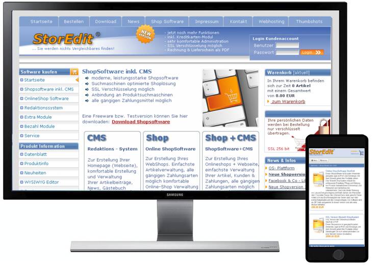  Online Shop Software Storedit
