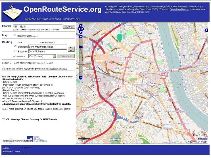  OpenRouteService
