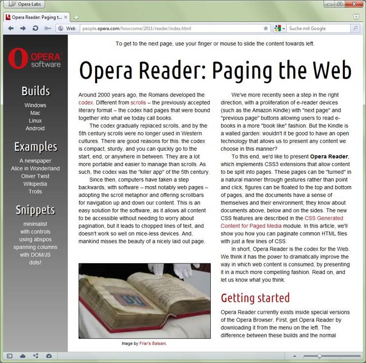 Opera Reader