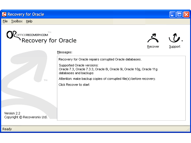 OracleRecovery