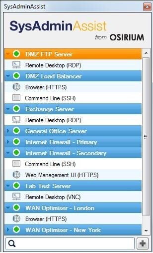  Osirium SysAdminAssist