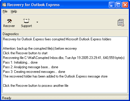 OutlookExpressRecovery