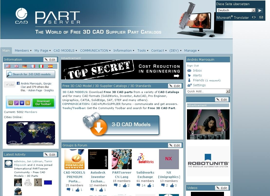  PARTserver Community