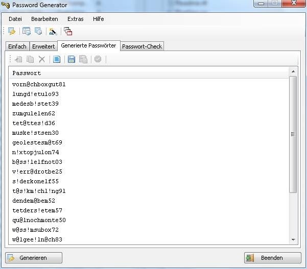 Password Generator (pwdgen)