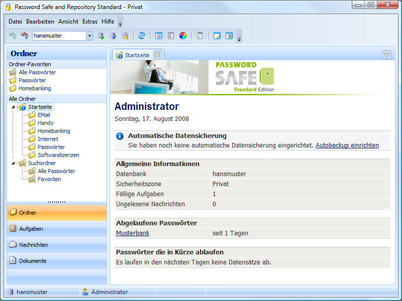 Password Safe and Repository