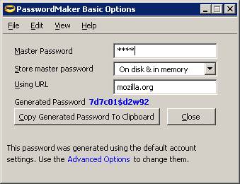  PasswordMaker