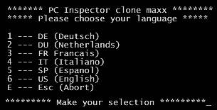  PC Inspector clone maxx