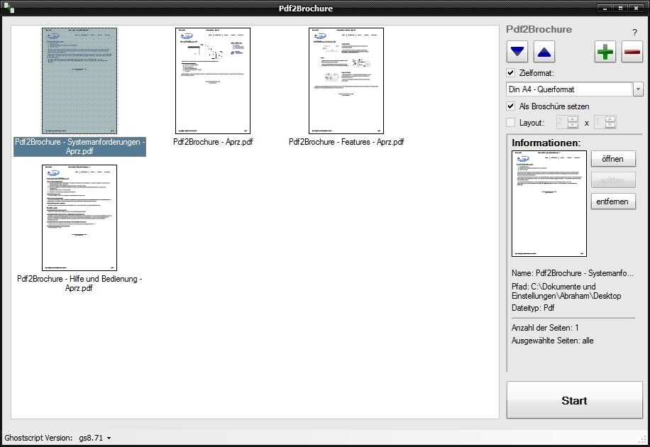Pdf2Brochure