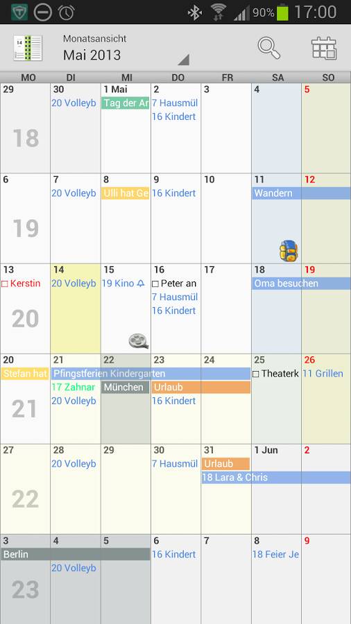 Personal Calendar | Heise