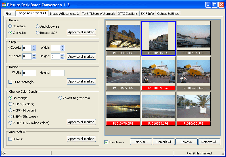 Picture-Desk Pro Batch Converter