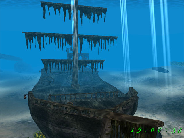  Pirate Ship 3D Screensaver: The Pirates of the Car