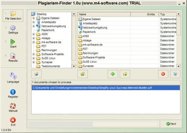 PlagiarismFinder