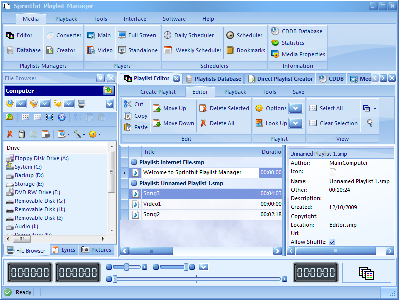 Playlist Manager