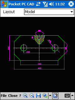 Pocket PC CAD Viewer