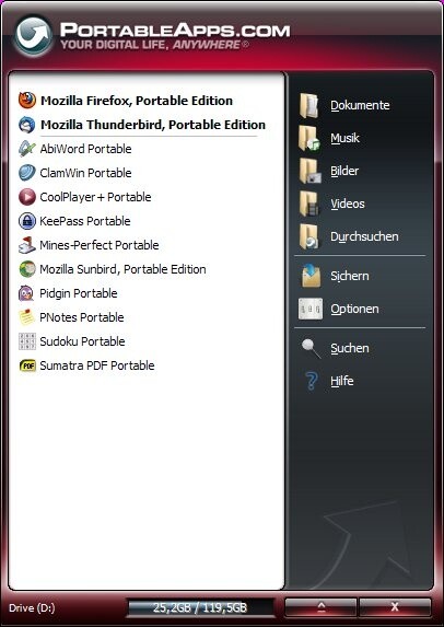 PortableApps Platform 26.3 instal the new version for mac