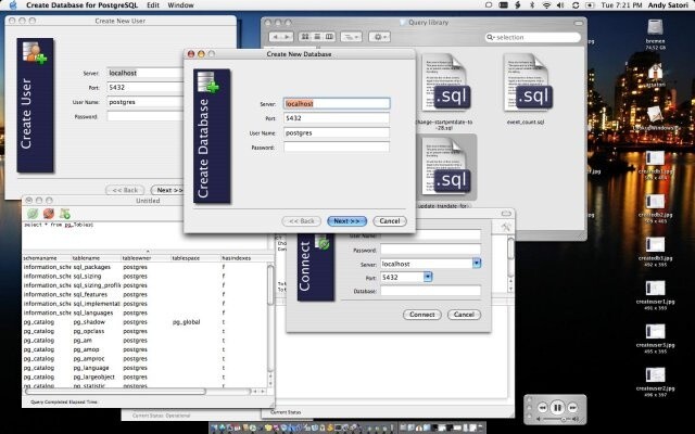  PostgreSQL for Mac OS X