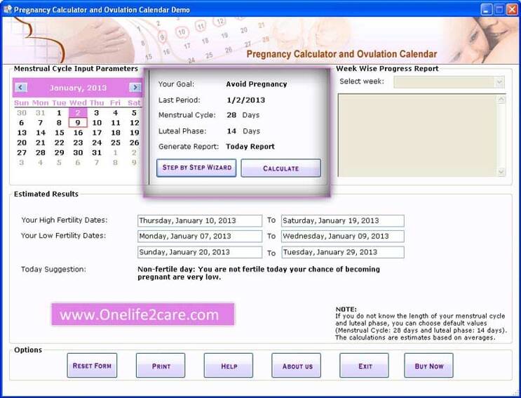  Pregnancy Calculator Ovulation Calendar