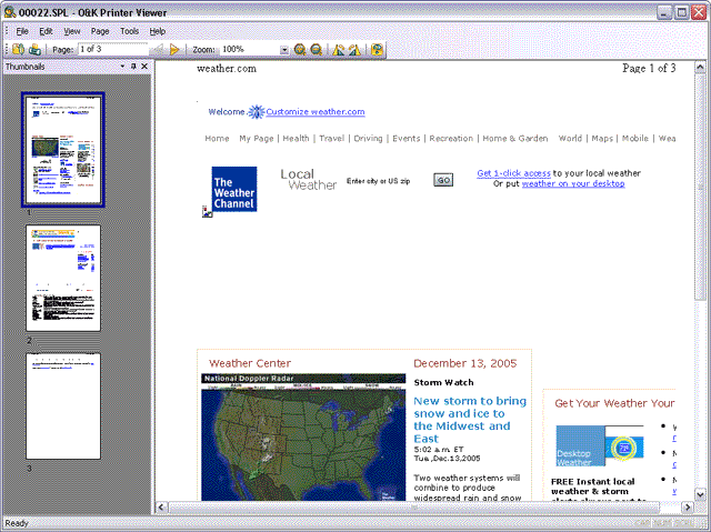Printer Viewer