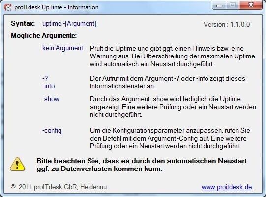  proITdesk uptime.exe