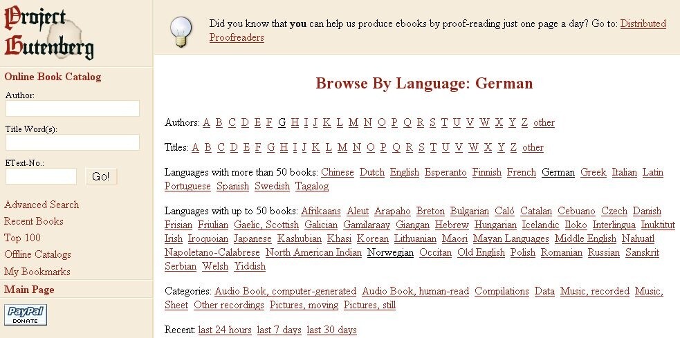 Project Gutenberg