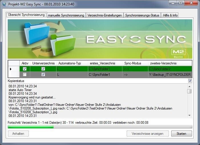  Projekt-M2 Easy Sync
