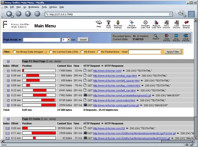 Proxy Sniffer Free Edition