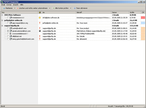 PSPOP3 Inspector FREE